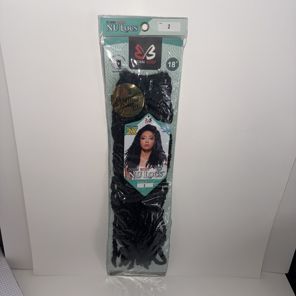 Bobbi Boss Nu Locs Pre Loop Crochet Faux Locs Soft Locs 18" color 2